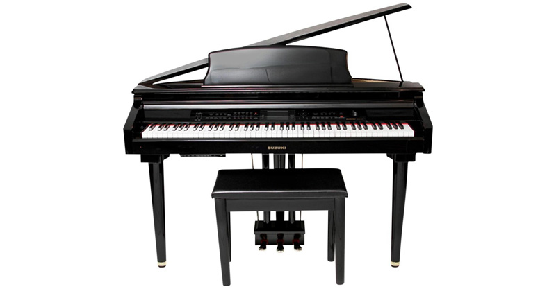 Suzuki MDG-300 Black Micro Grand Digital Piano