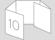 10-Panel Rolled Fold Insert